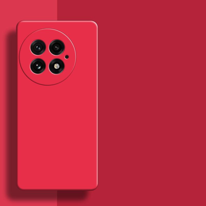 For OnePlus 13 5G Case For OnePlus 13 12 11 11R 12R 13R Cover Original Liquid Silicone Rubber Shockproof Bumper For OnePlus 13