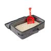 Waterproof Foldable Cat Litter Box Large Capacity Travel Litter Pan Mobile Cat Toilet  Going Out