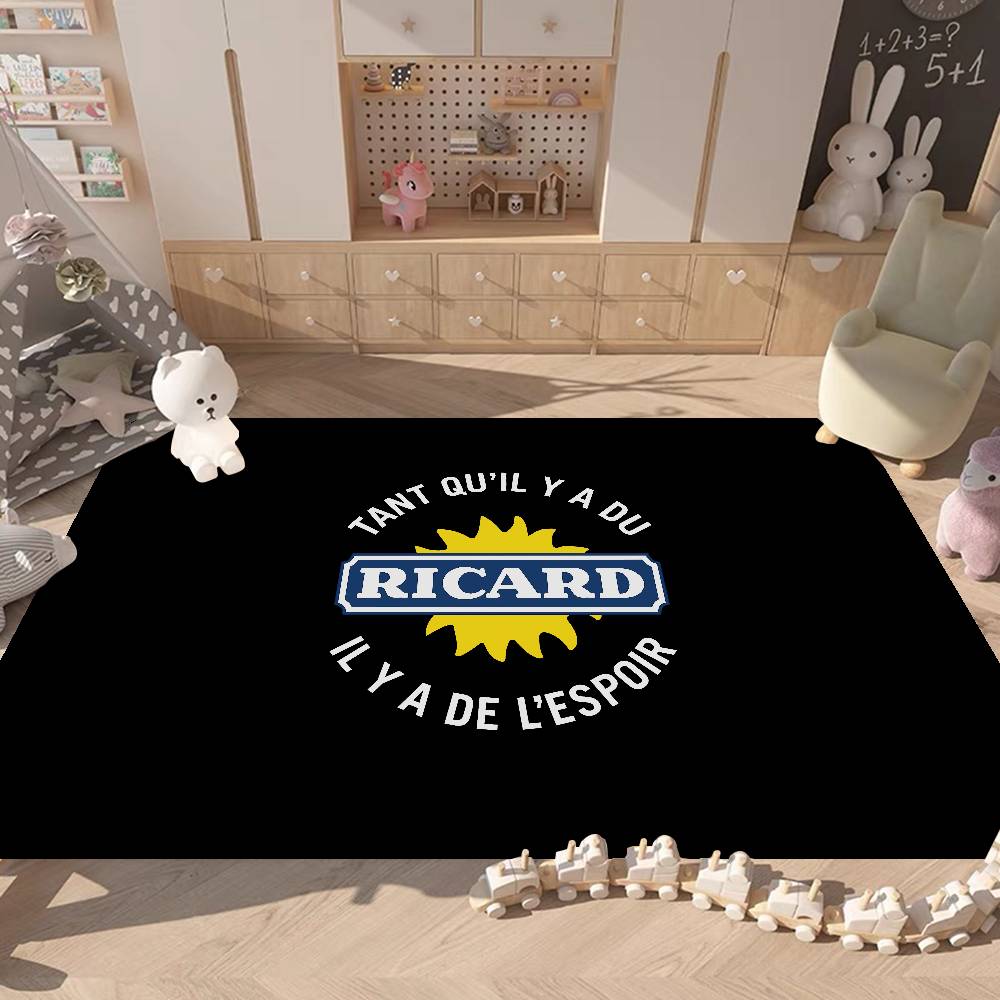 R-RicardS LOGO Floor Mat Nordic Style Home Doormat Bathroom-Toilet Mats Bedroom Hotel Decor Mat
