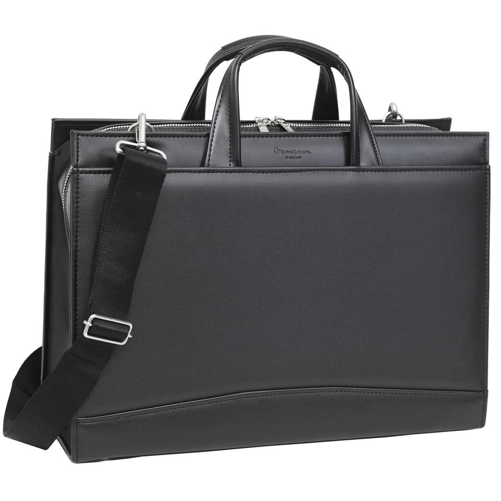 Memezawa Bags Business Bag, Large Capacity, Stylish, Sales, Cool Brand, Synthetic Leather, Lightweight, Commuting Briefcase, Simple, Freestanding,