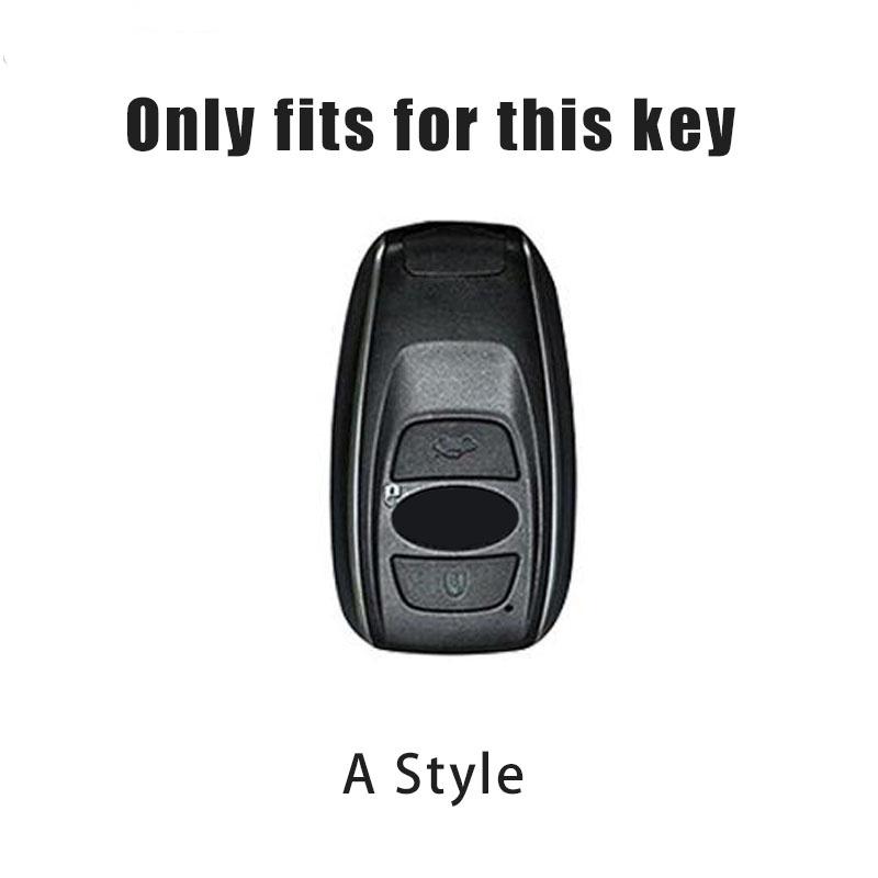 TPU 2 Buttons Car Key Case Cover Protection Shell For Subaru BRZ XV SV Forester Legacy Outback Crosstrek Impreza WRX Accessories qq5