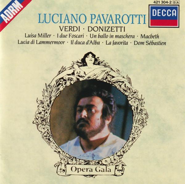 

CD LUCIANO PAVAROTTI - Verdi. Donizetti 4213042 Decca 1988 Germany Classical Used