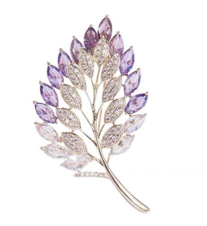 SKEDS Women Elegant Plant Flower Metal Brooches Corsage Fashion Rhinestone Pearl Badges Jewelry Vintage Lady Brooch Pin Gift