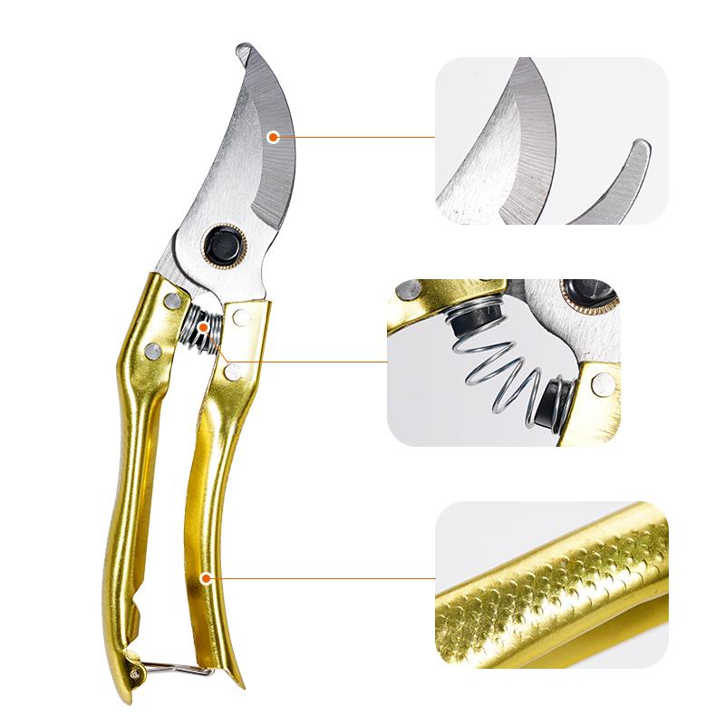 Stainless Steel Professional Gardening Shears Pruning branches Fruit Trees Flowers Household Pruning Tools Shears