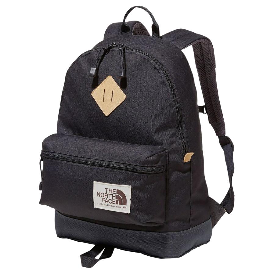 

The North Face 19L Fashion Simple Versatile Zipper Closure Backpack Outdoor Bag Recycled Polyester Black Unisex backpack NMJ72363-K Black