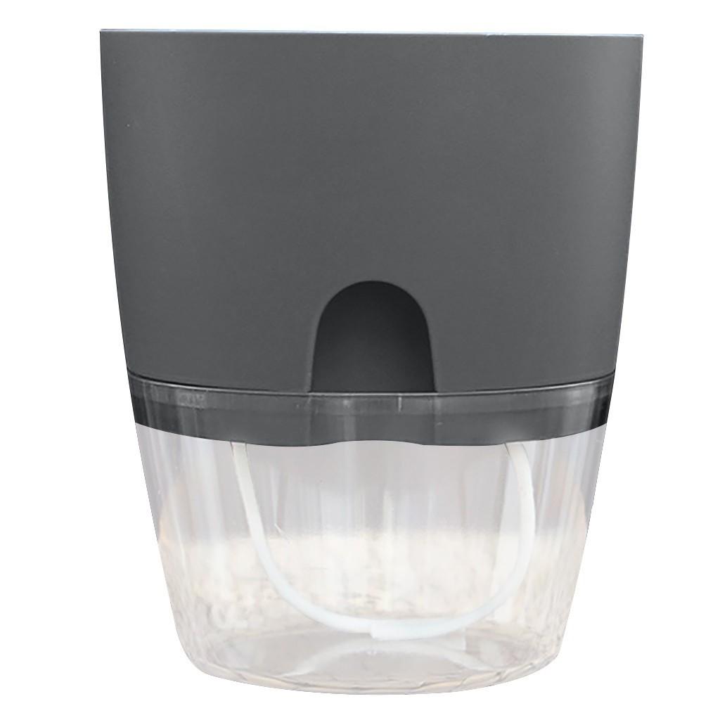 

Lazy Flower Pot Automatic Water Absorption Plastic Pot Green Plant Water Culture