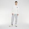 New Balance Sweatshirt Fall Winter Unisex White 5CD38061-IV