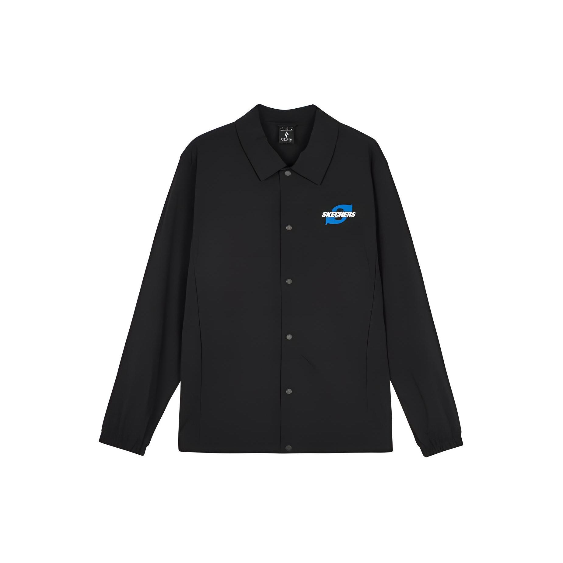 Skechers Casual Letter Printed Jacket Black Men s L224M049-0018 L