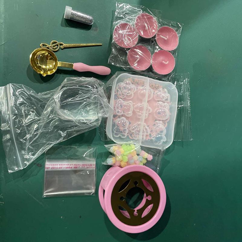 

1 Set Creative Jelly Wax Squeeze Cat Paw Mold Fire Paint Toys Handmade DIY Material Package Soft Sticky Stress Relief Relax Toy