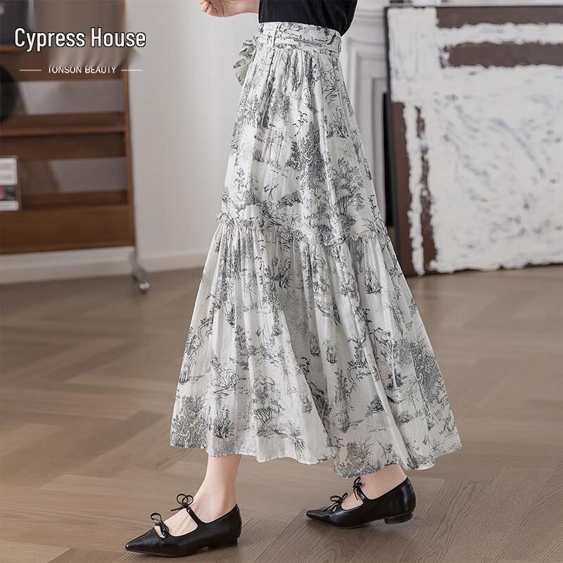 Ретро-юбка миди А-силуэта Sibaisha M