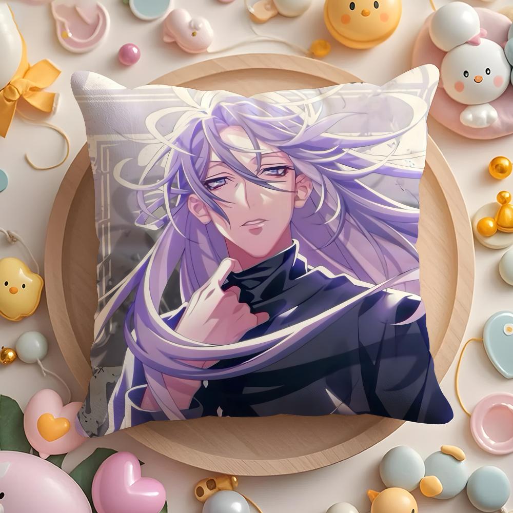 H-Hypnosis Mic cartoon Cushion Cover Home & Car Multi-Scene Pillow Cover - Reversible, Soft & Durable for Daily Use