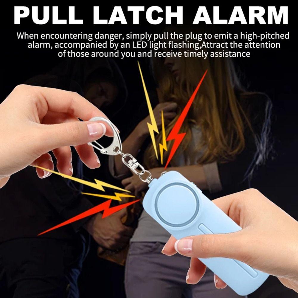 Loud Sound Personal Security Alarm 130dB Loud Emergency Safety Alarm Alarm Keychain For Child