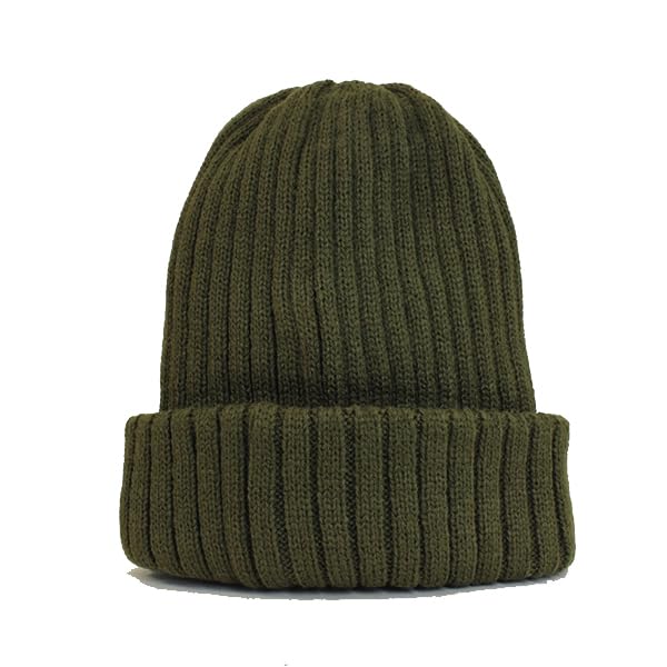 Avirex Knit Cap for Men and Trendy Day Gift Women, CMD, Outdoor/Walking, Popular, Brand, Fall/Winter, Father's (Khaki)
