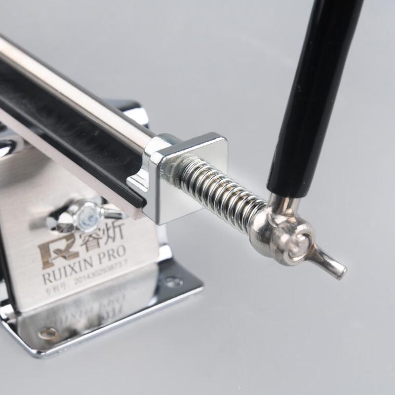 ZISIZ Fixed Angle Knife Sharpener with 4 Diamond Stones