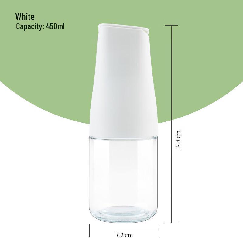 

ZISIZ Glass Oil & Seasoning Dispenser Set