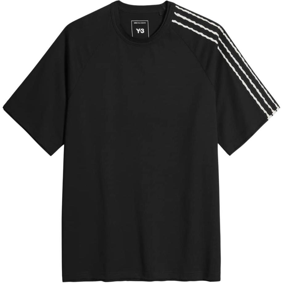 adidas Y-3 3-Stripes T-shirt Black Men s KQ9793 L