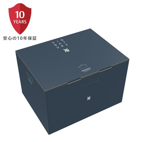 WMF FusionTech Mineral High Casserole BL (Black), 24cm, Induction and Gas Compatible, Waterless Cooking, Made with Mineral Materials Derived from Natu