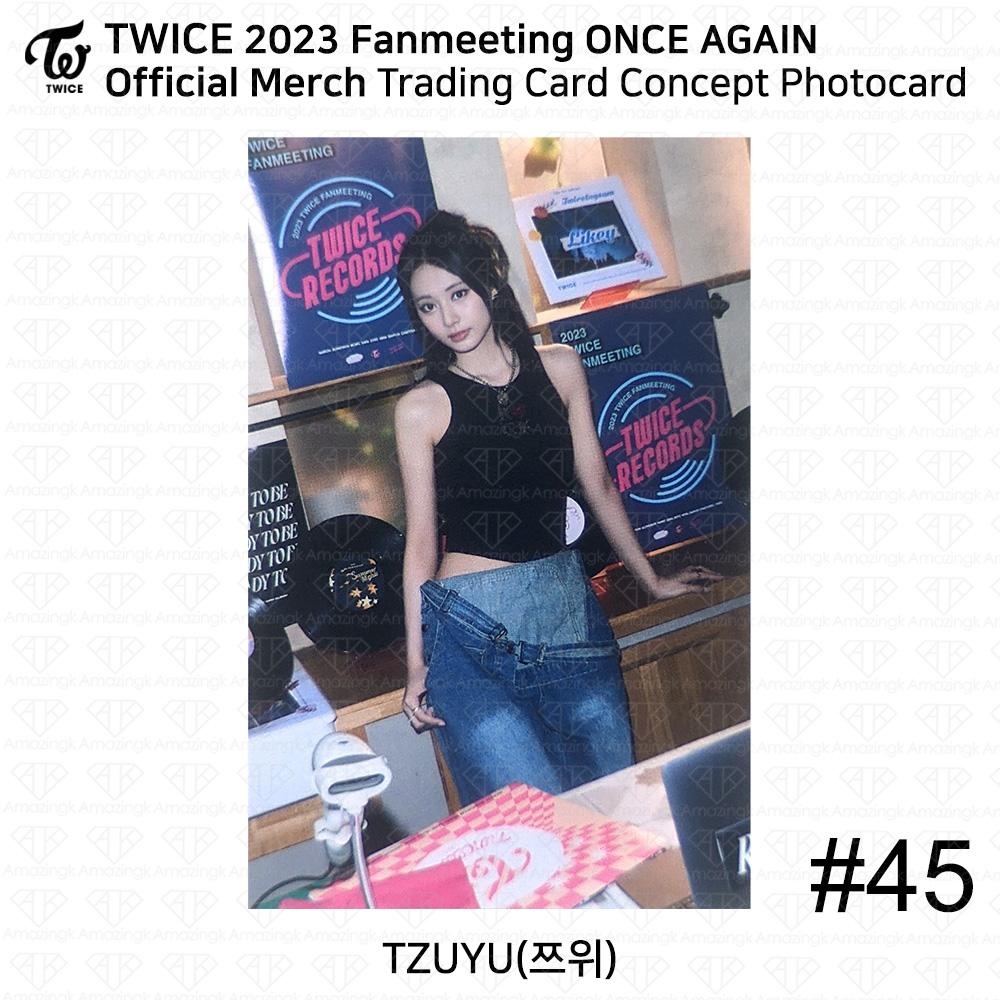 Twice 8. Jahrestag ONCE AGAIN Fanmeeting Pop-up MD Sammelkarte Fotokarte