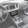 Carbon Fiber Air Conditioner Switch Panel Cover Trim Bezel for Dodge Charger 15+