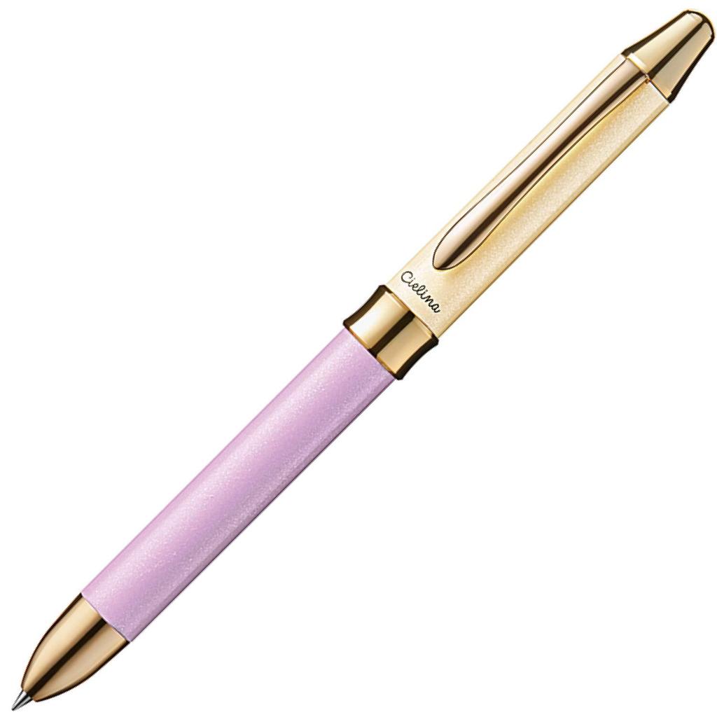 Pentel Ballpoint Sierina Violet Multi-Function Pen, BXW1555CV,