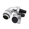Weipu Aviation Plug WS324 Male Connector for Mechanical Robots (6 To 19 Core Options)
