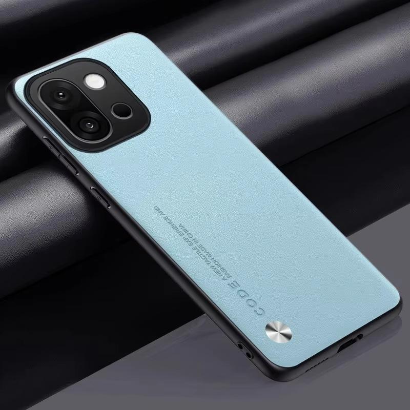 

Для Oneplus 13T 13s Чохол Однотонний з PU шкіри Силіконова задня кришка для Oneplus 13 T 13R 12R ACE 5 Pro Ударостійкий захист Жорсткий бампер OnePlus 13T