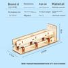 Wooden Assembled Maglev Train Scientific Experiment Children Puzzle Toy Set For Learning And Diy Kids