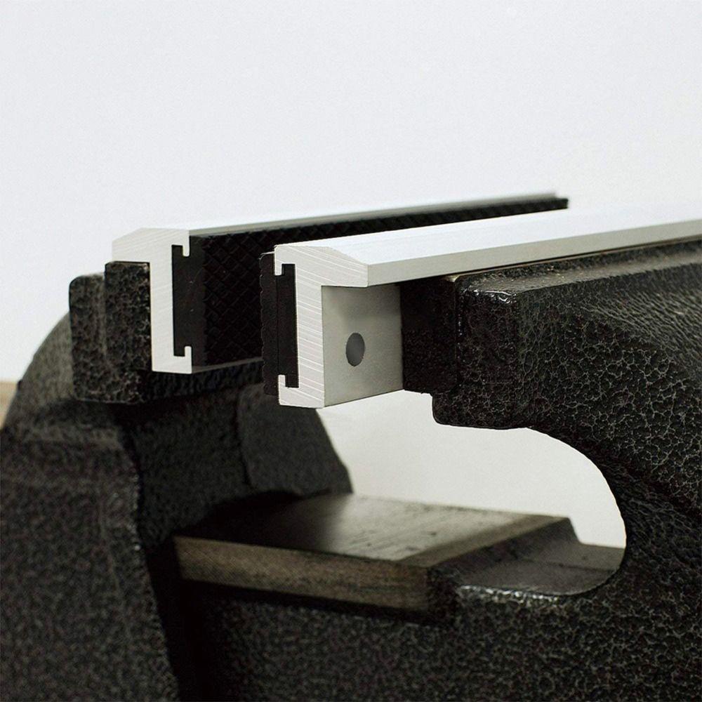 Universal Fit Silver Vise Jaws Strong Magnetic Protector Cover Vice Jaw Covers Multi-Purpose Vise Jaws Protector DIY Projects
