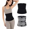 Women's Slimming Waist Trainer with Heated Double Belt & Hip Lift Zipper