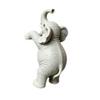 Cute Climbing Elephant Statue Small Elephant Planter Hugger Resin Hanging Animal Figurine Flower Pot Decoration for Garden Balcony Patio Lawn Home