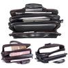 Genuine Leather Bag Leather Men's Bag, Business Briefcase, Retro Men's Messenger Handbag, 15.6-inch Leather Computer Bag