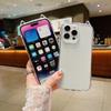 Nowe etui na telefon TPU z miękką skorupą z kocimi uszkami jest odpowiednie dla iPhone 16 Pro Max i iPhone 15. Przezroczyste etui ochronne 14