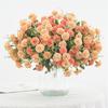 1pc Artificial Fake Floral Carnation Bouquet Silk Flowers Arrangement Home Party Wreath Wedding Tabletop Vase Decoration