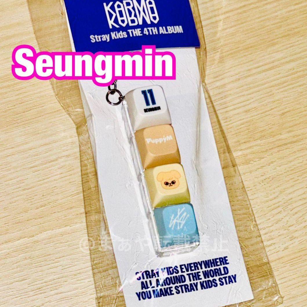 

[USED] Seungmin straykids KARMA Pop-up Keycap Keyring