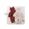 Winter Neugeborenen Fleece Strampler - Warmer Baby Einteiler