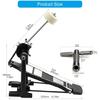 Single Bass Drum Pedal with Felt Beater Stick & Drum Key Kick Drum Pedals for Beginner & Professional Drummers Enduring