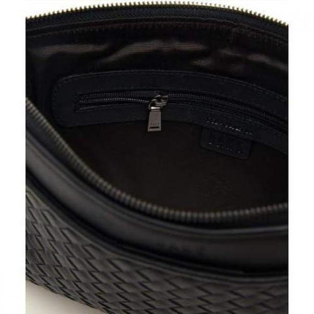 Daks Black Handcrafted Mesh Medium Clutch Bag Dbba3e725bk