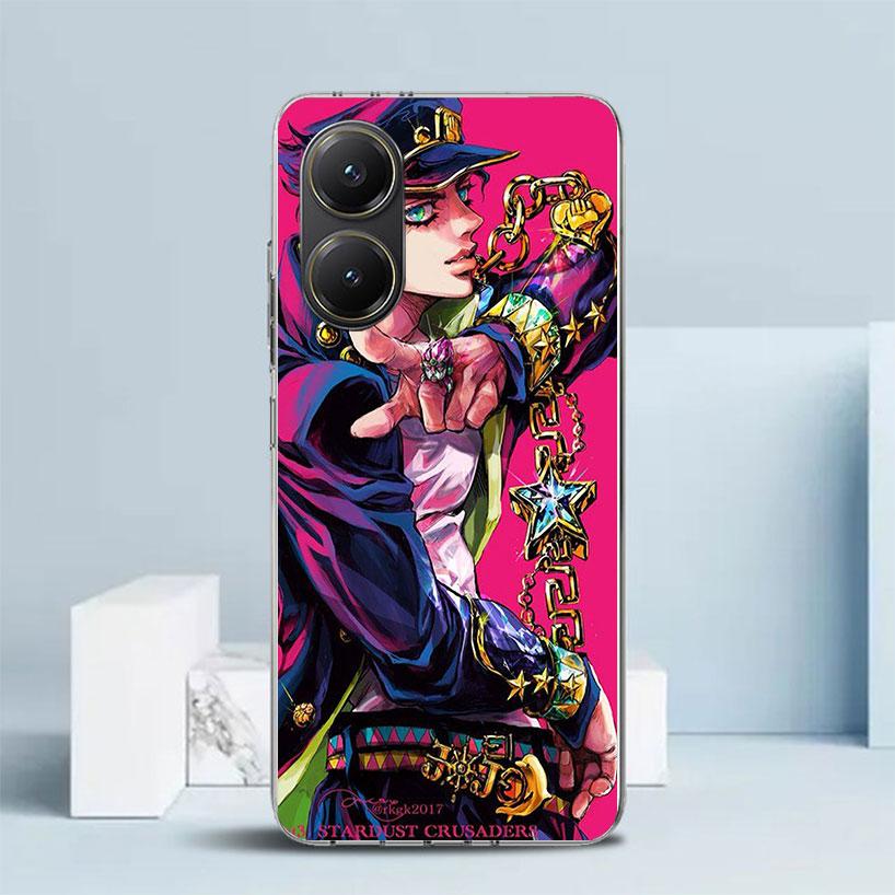 JoJo's Bizarre Adventure Kujo Jotaro Soft Cover for Xiaomi Poco F7 Ultra X7 X6 X5 Pro M7 Phone Case Redmi 15 15C 13 13C 12 12C 1