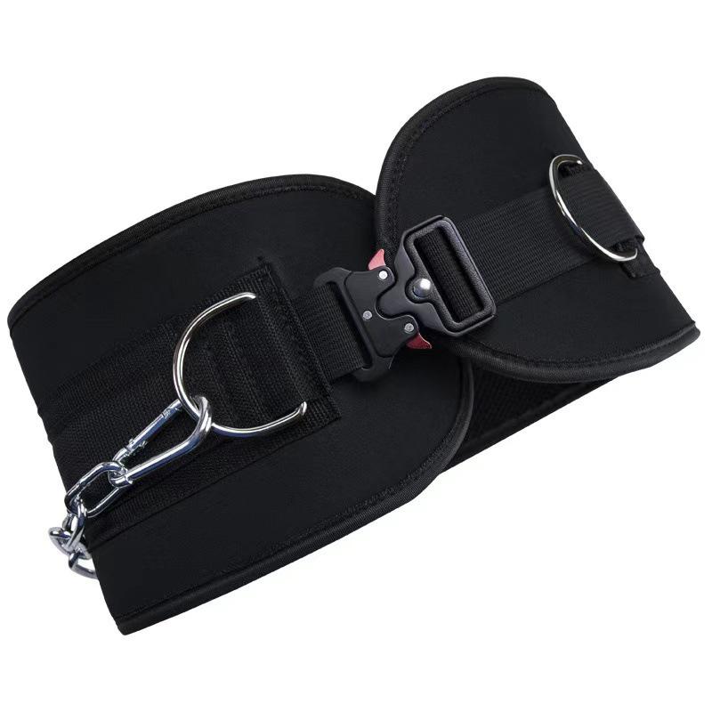 Weight Lifting Dip Belt With Metal Chain Useful Gym Belt For Gym Training Musculation Exercise Pull Up Chin Up