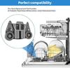 4Pcs Dishwasher Rack Roller Wheel Heat Resistant Quick Installation Wheel Replacement for AP4538395 PS2579553 WPW1019541