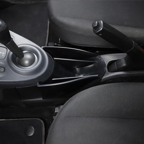 ABS Center Console Handbrake Storage Box Organizer Tray  For Benz Smart 16-21