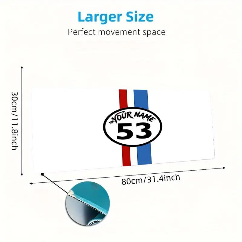 Martini Custom Name Large Size Mouse Pad Large Gaming Table Cushion Nonslip Laptop Tablet Big Mousepad Xxl Mat Mini Pc Playmat With Lock Edge Custom N