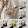 Simple Vintage Style Crossbody Bag Lightweight PU Leather Lady's Handbag Waterproof Solid Color Flap Satchels Holiday Gifts