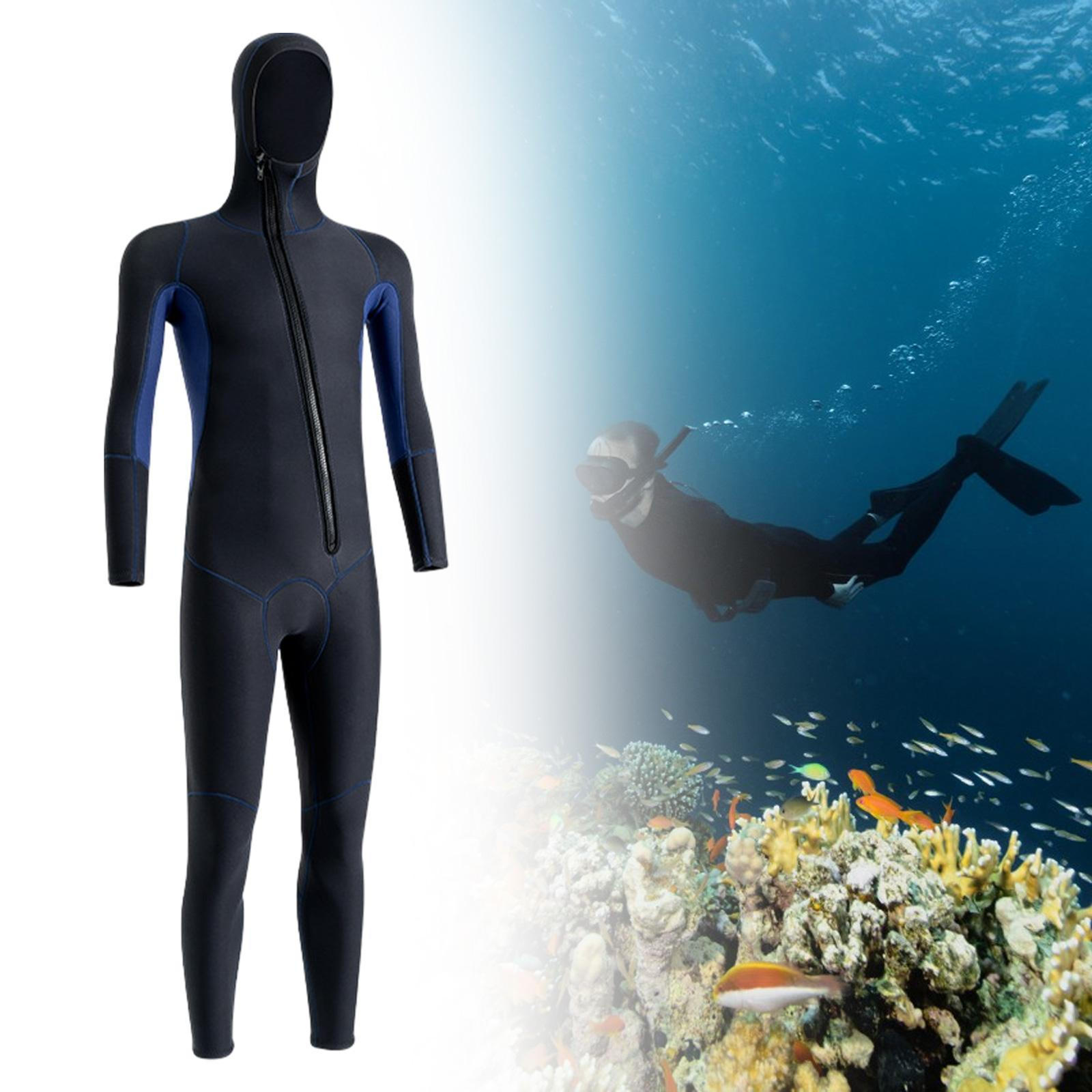 

Гидрокостюм для подводного плавания с застежкой-молнией, портативный купальник для мужчин, занимающихся греблей на каноэ под водой