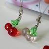 Fruit themed Mobile Attachment Beautiful Peach/Cherries Charm Lovely Fruit Cellphone Cord  for Fruit Enthusiasts