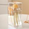 1pc Makeup Brush Storage Box Simple And Transparent Multifunctional Makeup Brush Storage Rack Simple Durable And Practical