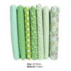 1 Set Patchwork Cloth Smooth Surface No Odor Cotton Wrapping Sewing Craft Cloth for Home