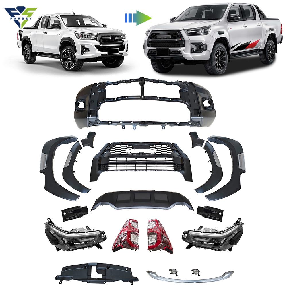 Fits Hilux Revo 2016-2022: Upgrade to 2022 ROCCO Body Kit