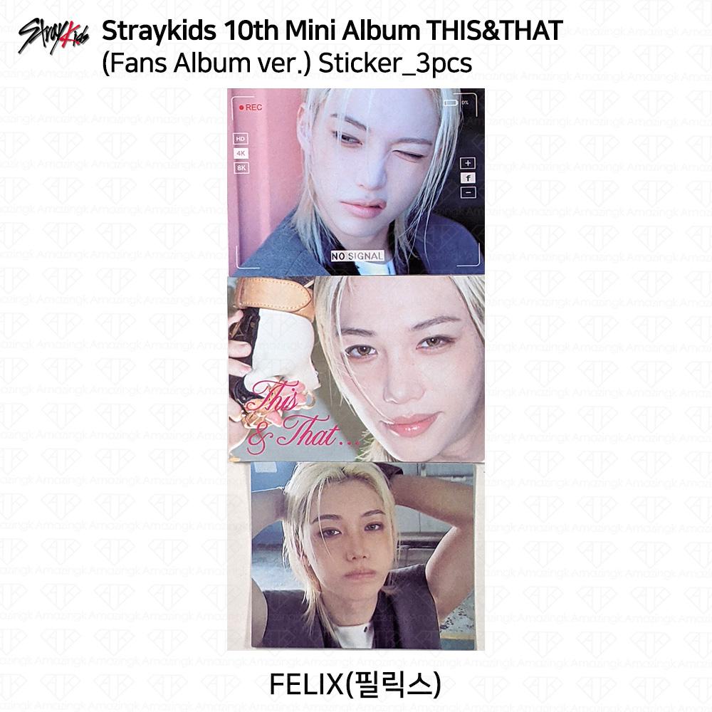 Stray Kids Il 10° Mini Album THIS&THAT Edizione Fan Album. Cartolina fotografica