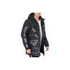 PUMA Logo Print Zip-Up Hooded Down Jacket Men Outerwear Black 534508-01